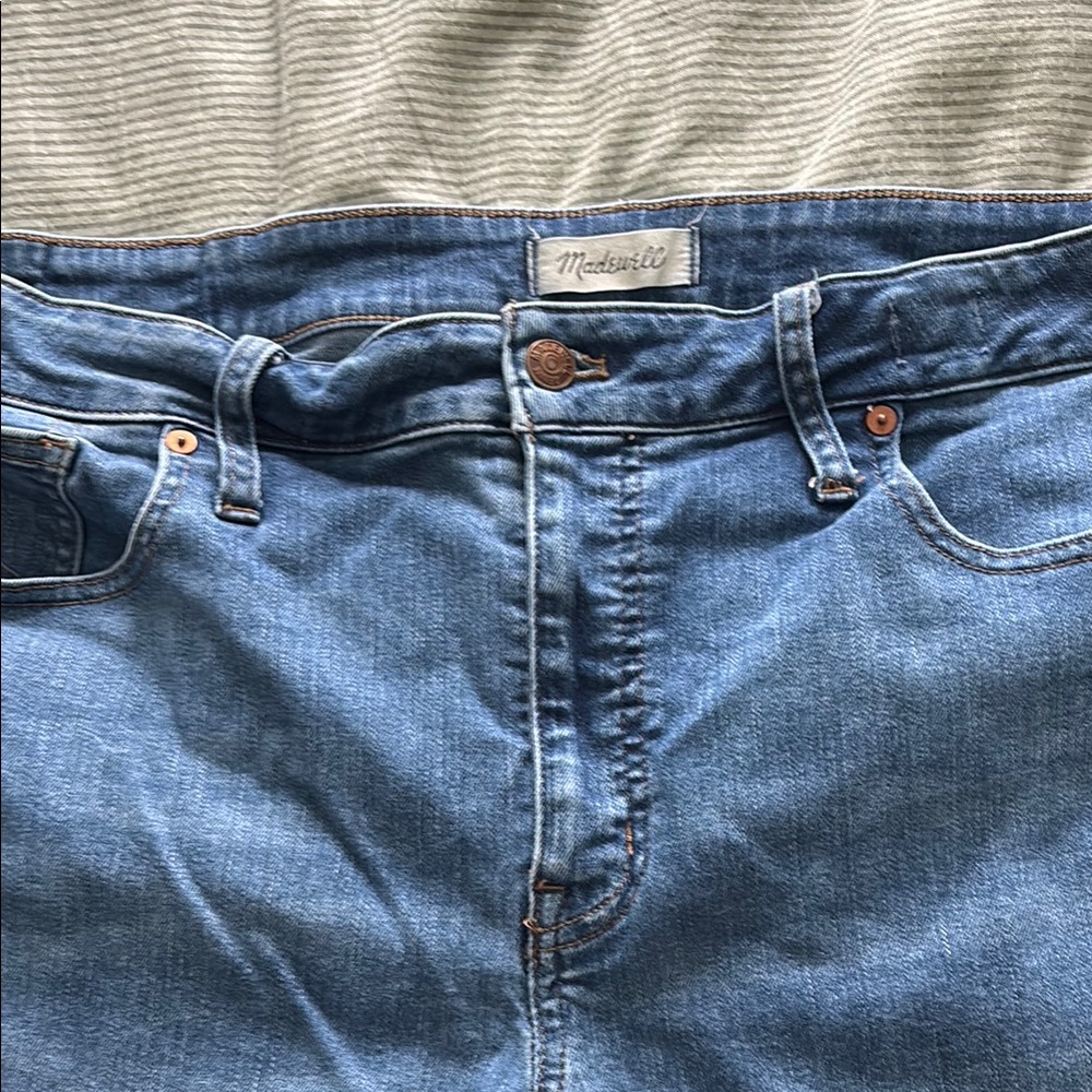 Madewell Blue Denim Jeans